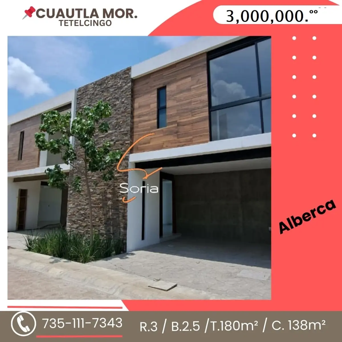 Casa en venta en Tetelcingo, Cuautla — foto 1 de 9