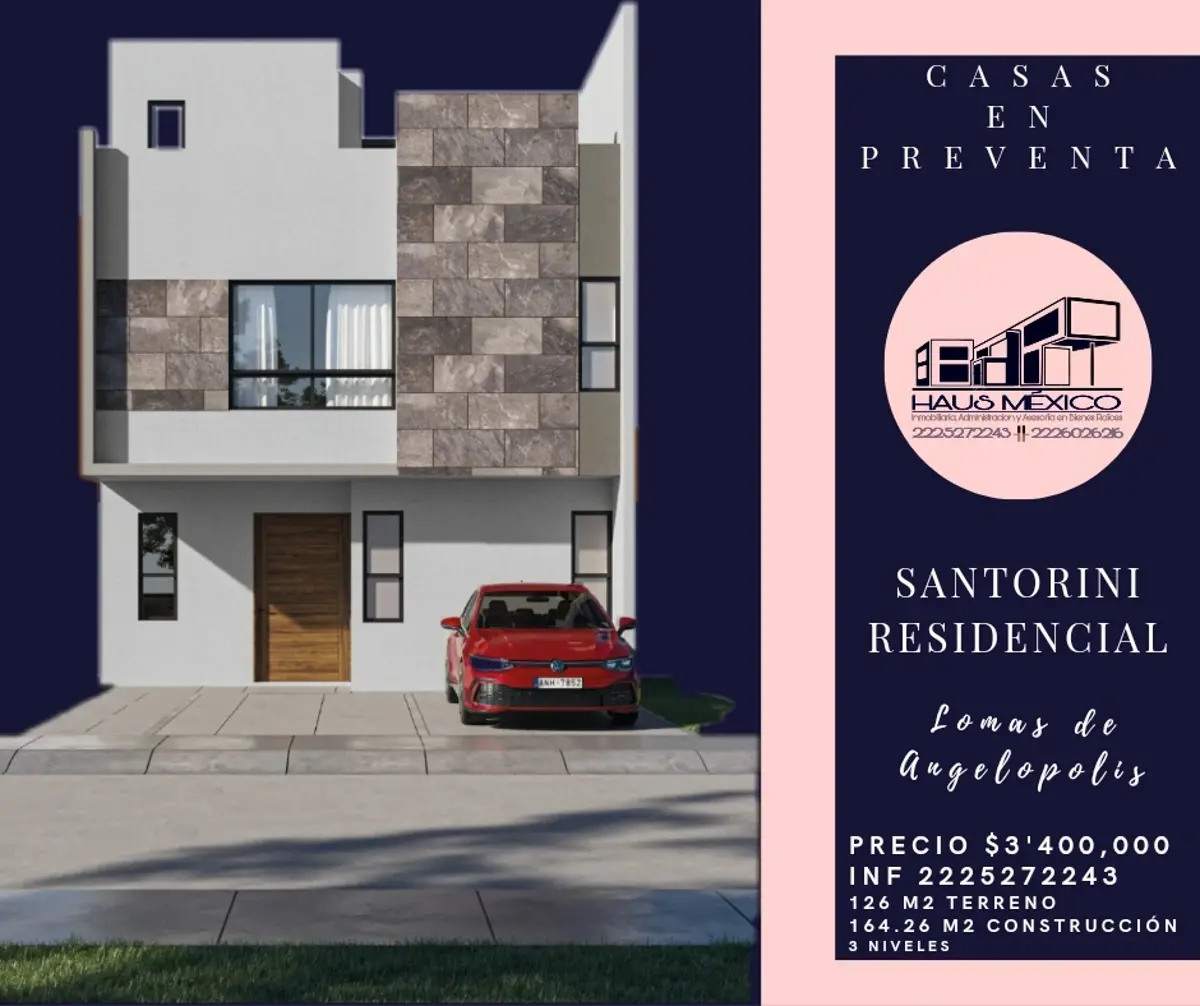 Casa en venta en Lomas de Angelópolis, San Andrés Cholula — foto 1 de 19