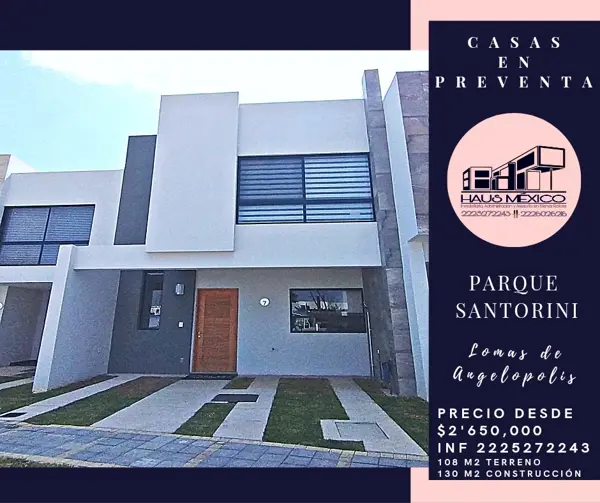 Casa en venta en Lomas de Angelópolis, San Andrés Cholula, Puebla