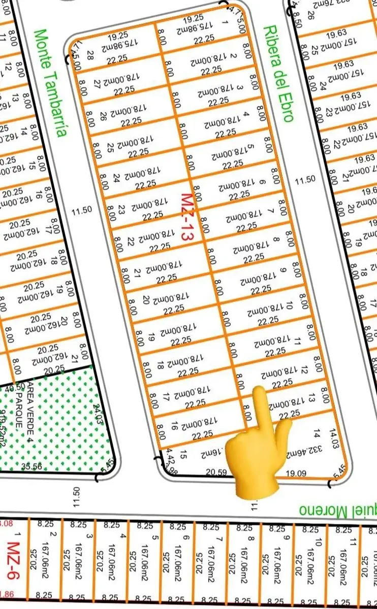 Terreno en venta en Lomas de la Rioja, Alvarado — foto 1 de 3