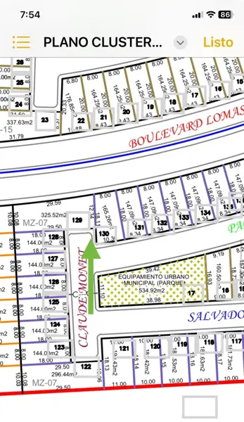 Terreno en venta en Lomas de la Rioja, Alvarado — foto 3 de 3