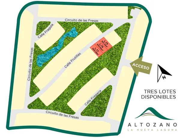 Terreno en venta en Altozano la Nueva Laguna, Gómez Palacio — foto 3 de 5