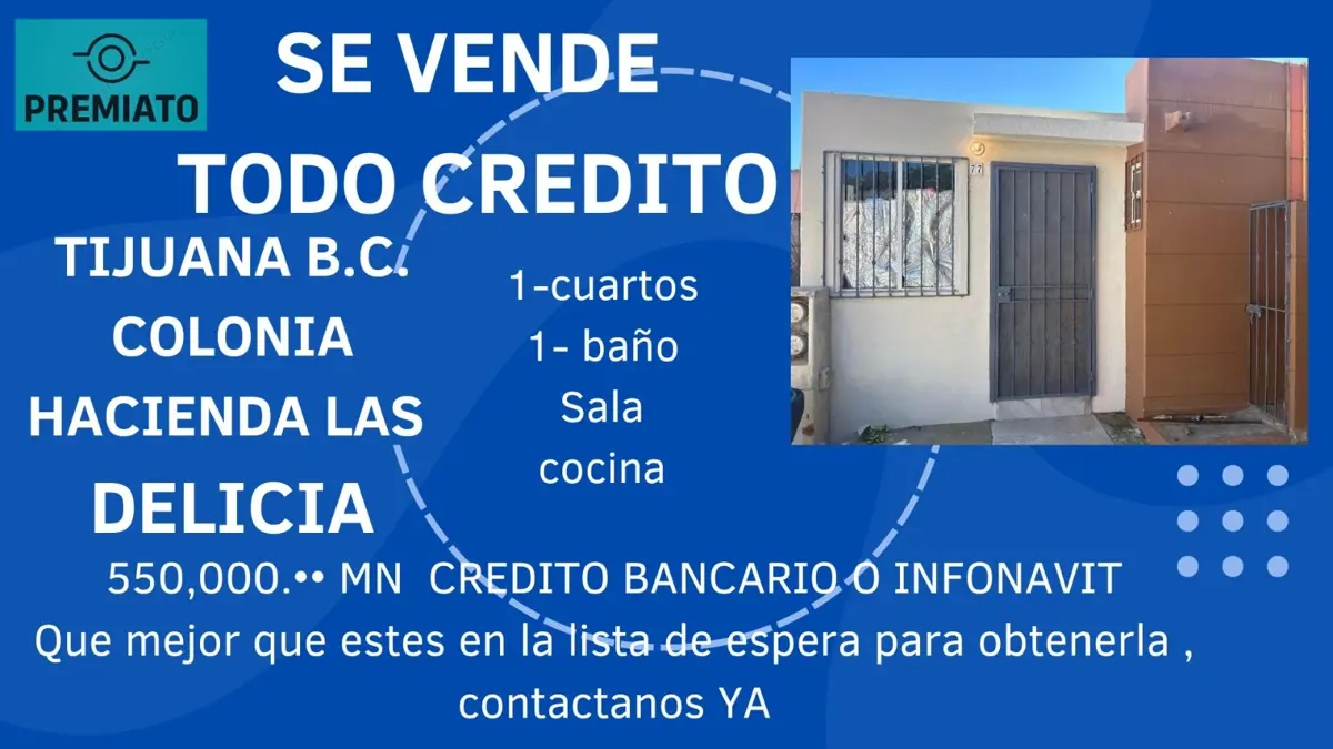 Casa en venta en Hacienda las Delicias III, Tijuana — foto 1 de 2