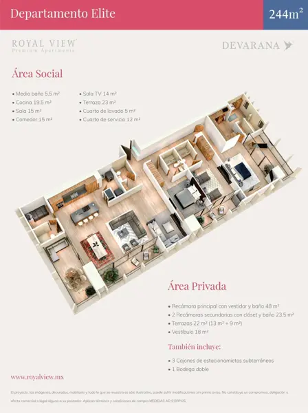 Departamento en venta en Zibatá, El Marqués — foto 2 de 6
