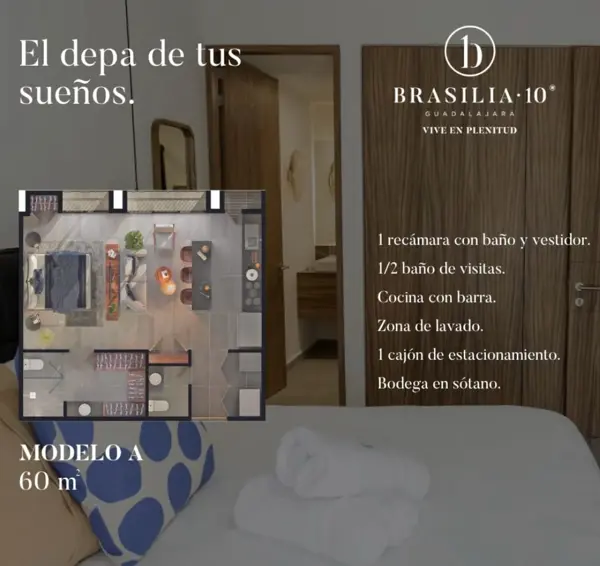Departamento en venta en Colomos Providencia, Guadalajara — foto 2 de 21