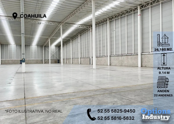 Bodega en renta en Matamoros, Matamoros, Coahuila de Zaragoza
