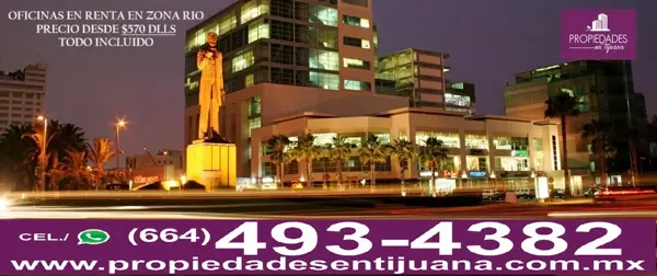 Oficina en renta en Zona Urbana Rio Tijuana, Tijuana, Baja California