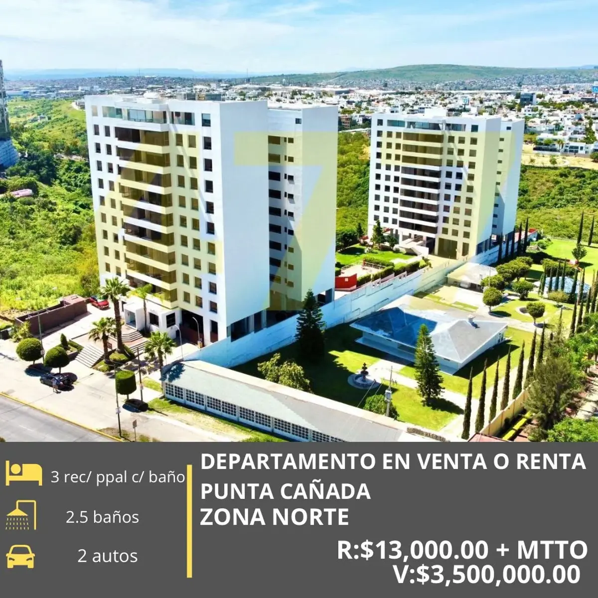 Departamento en venta en Punta Cañada, León — foto 1 de 20