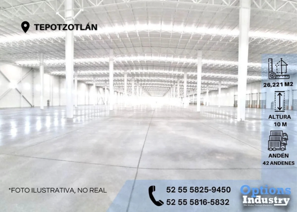 Bodega en renta en Tepotzotlán Centro, Tepotzotlán — foto 2 de 3