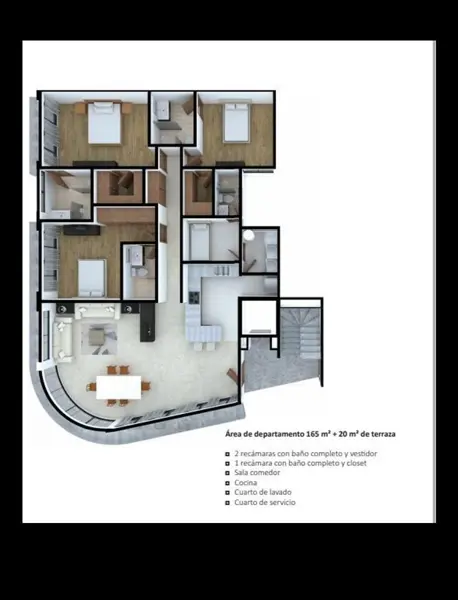 Departamento en venta en Lomas de Tecamachalco, Naucalpan de Juárez — foto 3 de 12