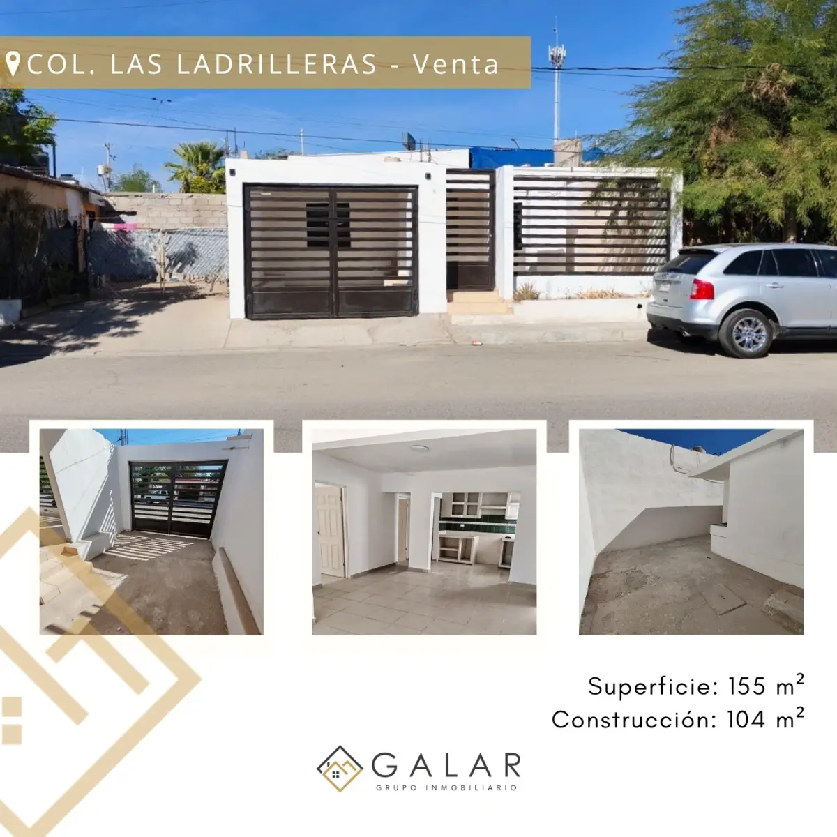 Casa en venta en Union de Ladrilleros, Hermosillo — foto 1 de 18