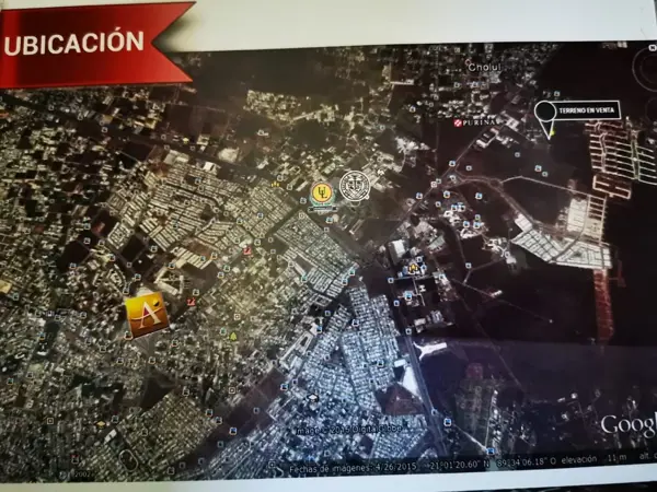 Terreno en venta en Cholul, Mérida — foto 3 de 4