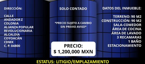 Departamento en venta en Alianza Popular Revolucionaria, Coyoacán — foto 2 de 2