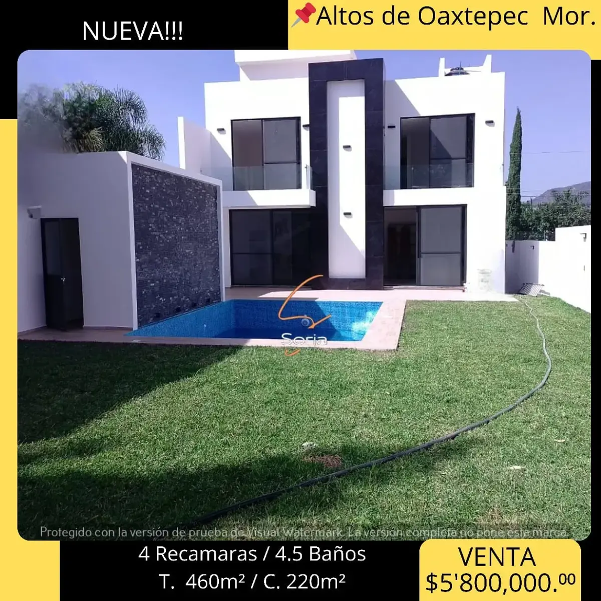 Casa en venta en Altos de Oaxtepec, Yautepec — foto 1 de 12