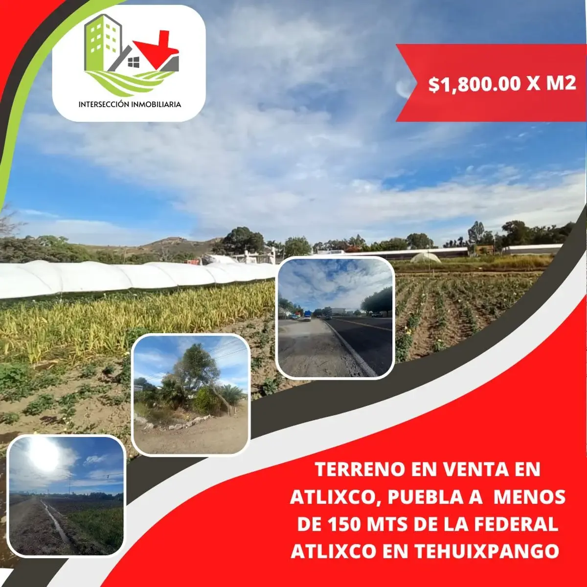 Terreno en venta en Santa Cruz Tehuixpango, Atlixco — foto 1 de 18