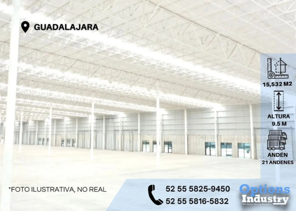 Bodega en renta en Guadalajara Centro, Guadalajara — foto 2 de 3