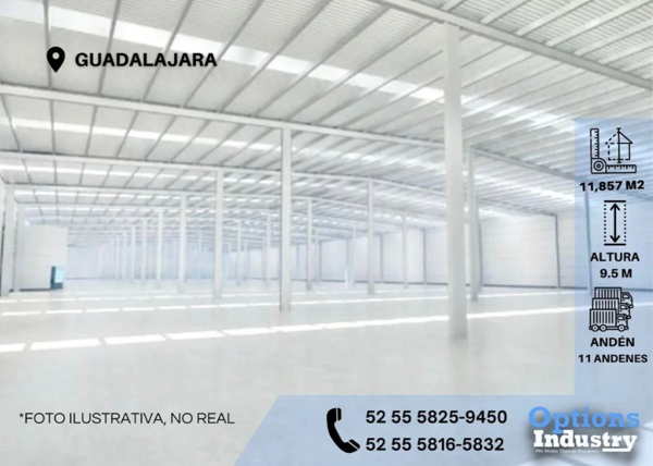 Bodega en renta en Guadalajara Centro, Guadalajara — foto 2 de 3