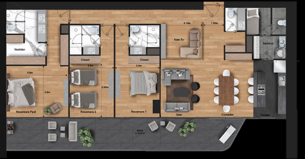 Departamento en venta en San Andrés, San Andrés Cholula — foto 2 de 16