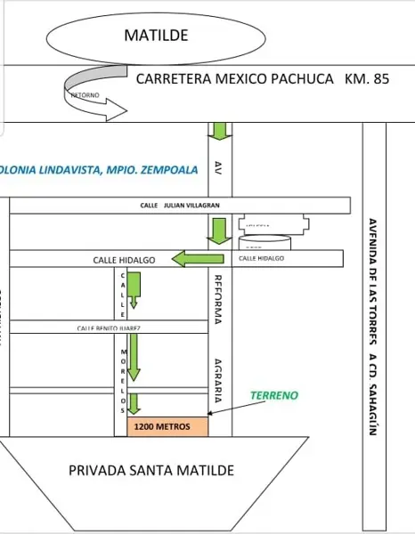 Terreno en venta en Santa Matilde, Pachuca de Soto — foto 2 de 3