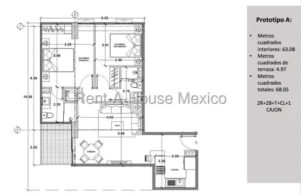 Departamento en venta en Benito Juárez Centro, Tlalnepantla de Baz — foto 3 de 16