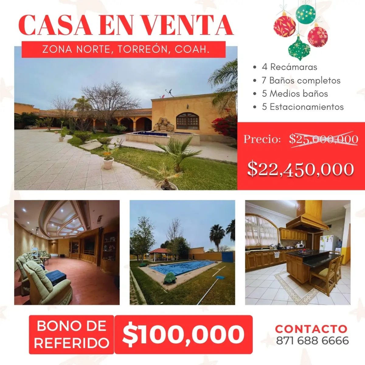 Casa en venta en La Concha, Torreón — foto 1 de 25