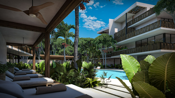 Departamento en venta en Las Palmas, Tulum — foto 3 de 10