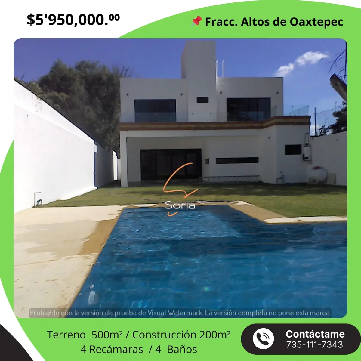 Casa en venta en Altos de Oaxtepec, Yautepec — foto 1 de 16