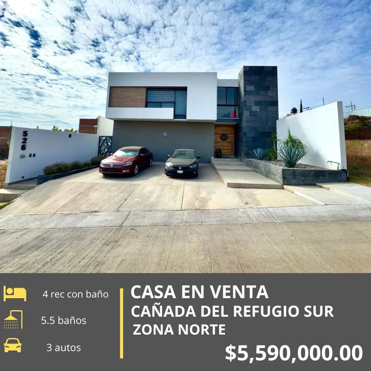 Casa en venta en Cañada del Refugio, León — foto 1 de 19