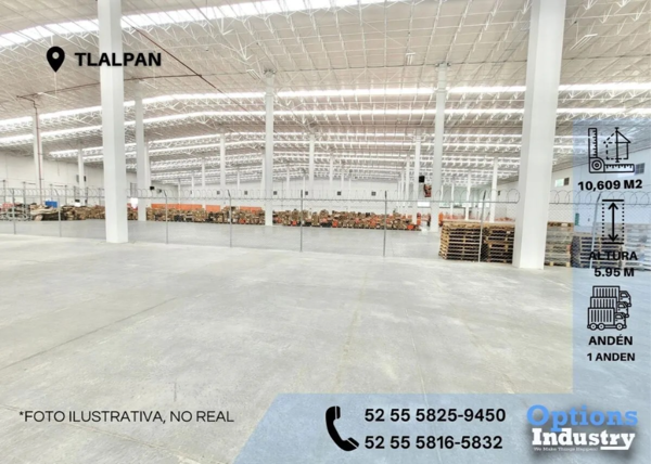 Bodega en renta en Tlalpan, Tlalpan, Ciudad de México