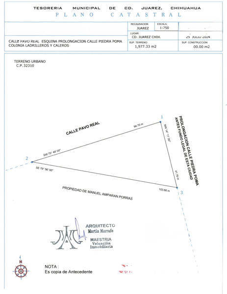 Terreno en venta en Ladrilleros y Caleros, Juárez — foto 3 de 3