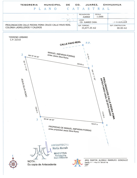 Terreno en venta en Ladrilleros y Caleros, Juárez — foto 2 de 3