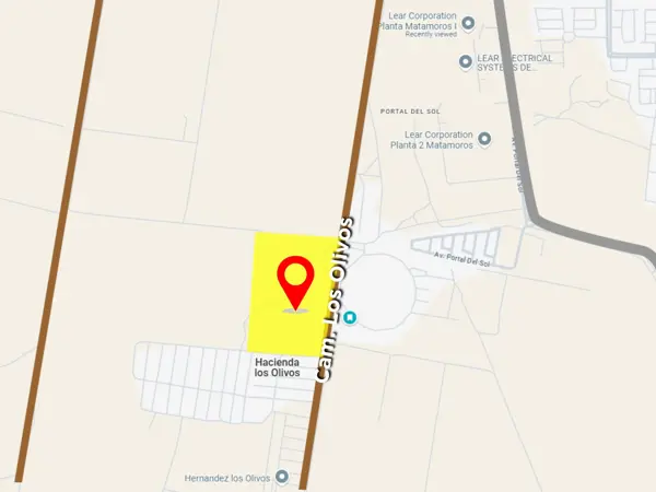 Terreno en venta en Hacienda los Olivos, Matamoros — foto 2 de 6