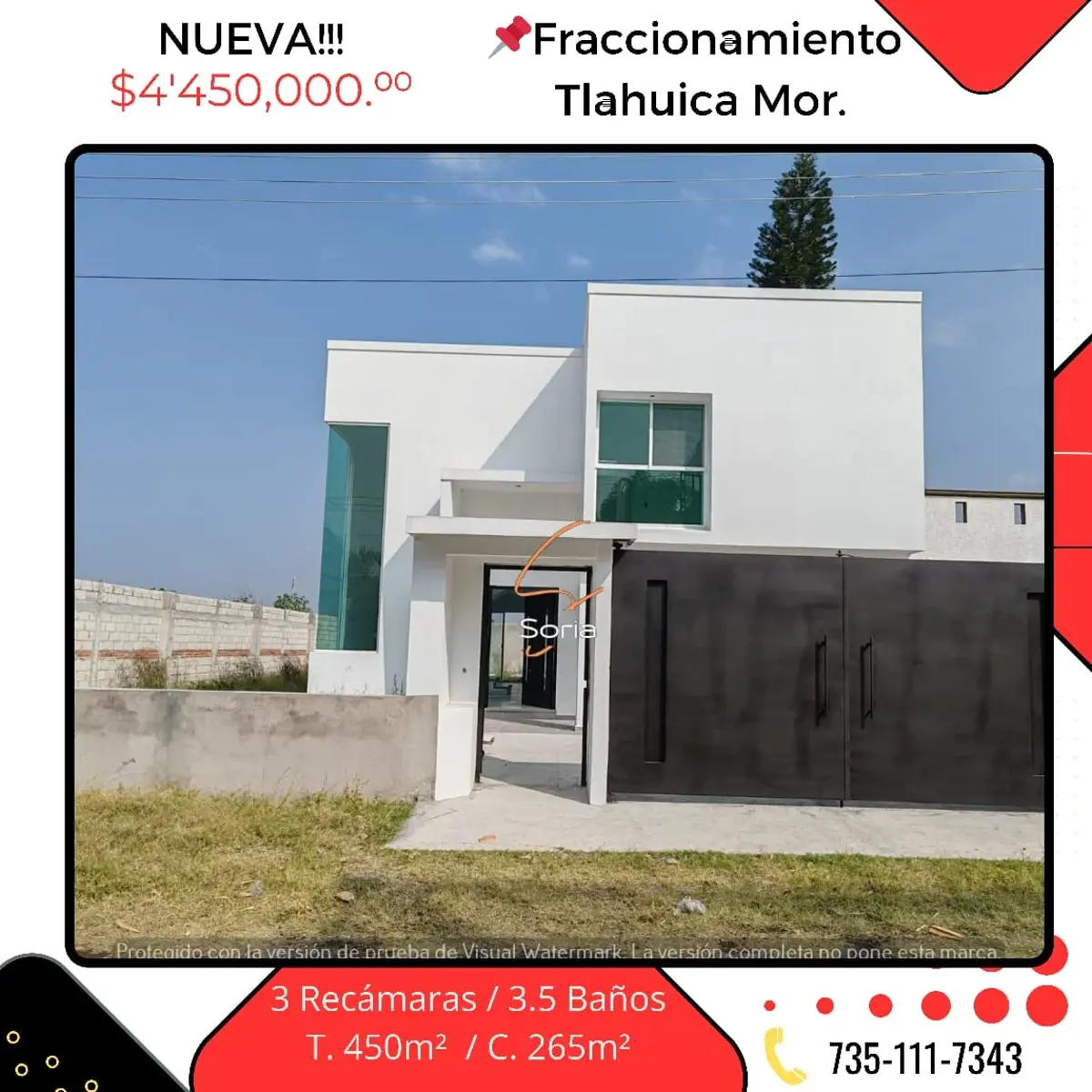 Casa en venta en Paraíso Tlahuica, Ayala — foto 1 de 12