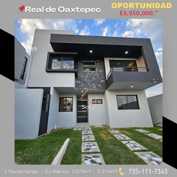 Casa en venta en Real de Oaxtepec, Yautepec, Morelos Casa en venta en Real de Oaxtepec, Yautepec, Morelos