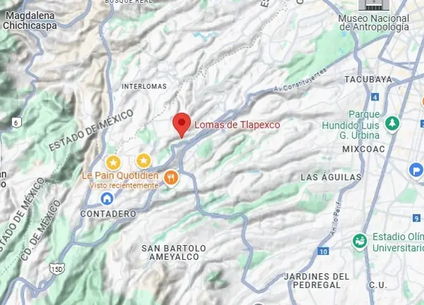 Terreno en venta en Lomas de Vista Hermosa, Cuajimalpa de Morelos — foto 3 de 6