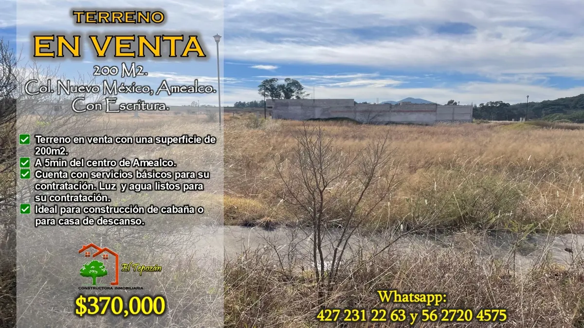 Terreno en venta en San Martin, Amealco de Bonfil — foto 1 de 14