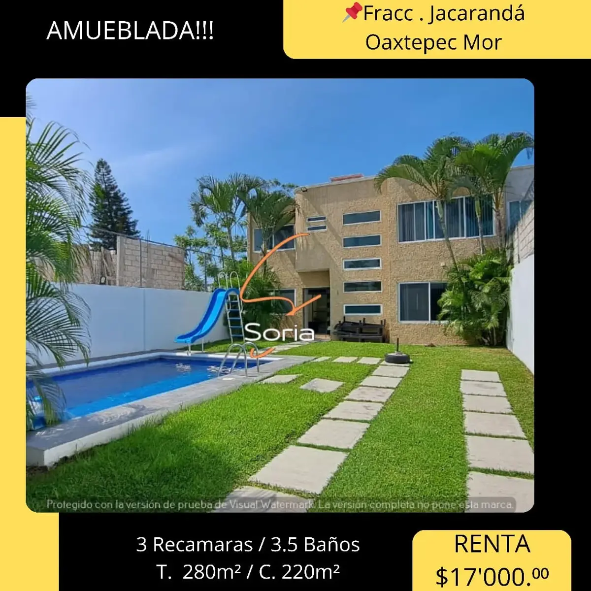 Casa en renta en Oaxtepec Centro, Yautepec — foto 1 de 23