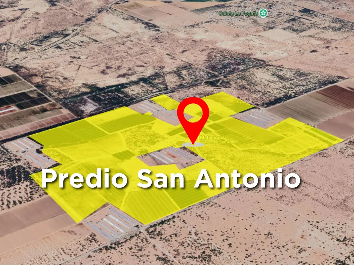 Terreno en venta en El Olivo, Matamoros — foto 1 de 8