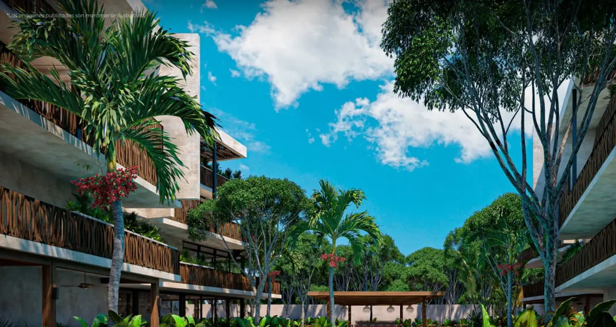 Departamento en venta en Guerra de Castas, Tulum — foto 1 de 17