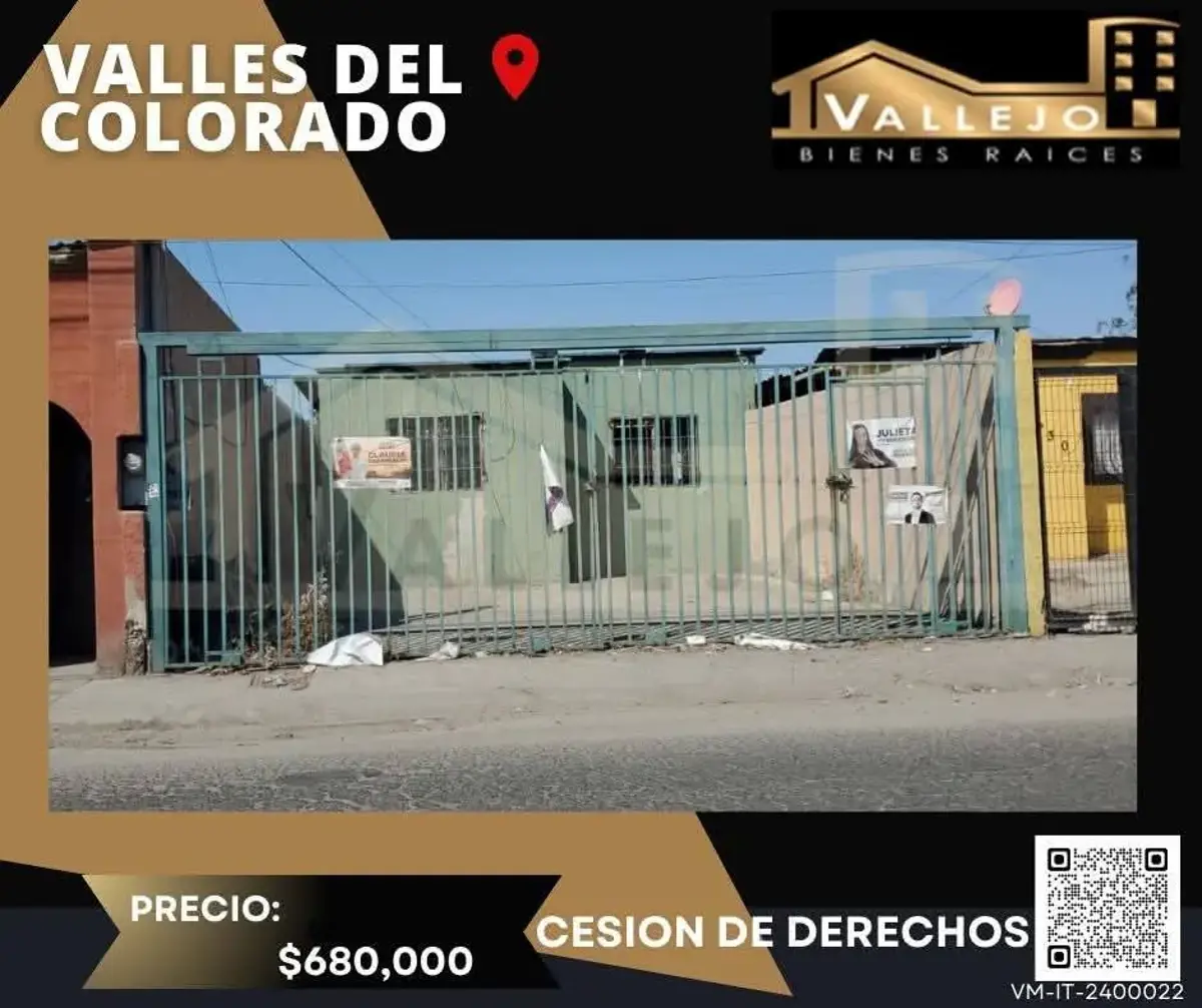 Casa en venta en Valle del Colorado, Mexicali