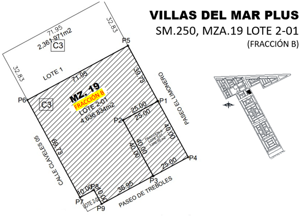Terreno en venta en Villas del Mar, Benito Juárez — foto 2 de 9