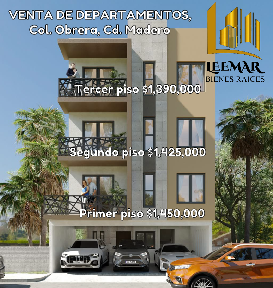 Departamento en venta en Obrera, Ciudad Madero — foto 1 de 4