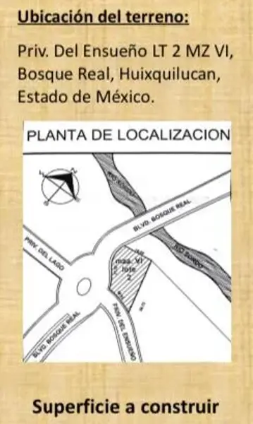 Terreno en venta en Bosque Real, Huixquilucan — foto 3 de 6