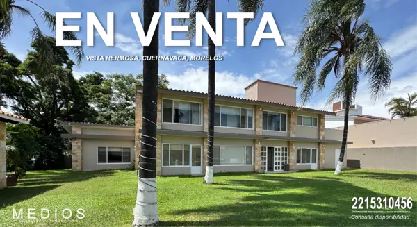 Casa en venta en Vista Hermosa, Cuernavaca, Morelos