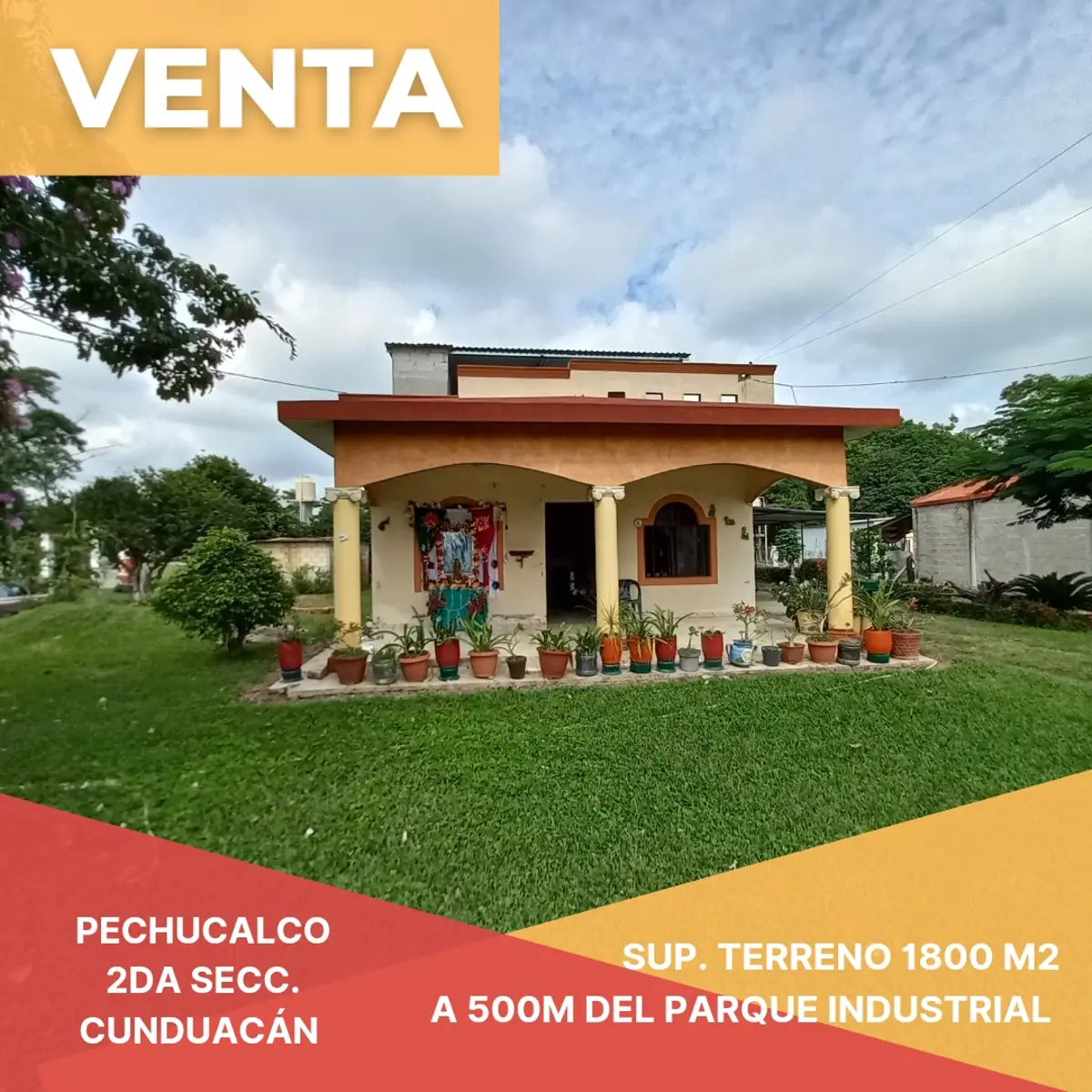 Casa en venta en Pechucalco 2da. Sección (Las Cruces), Cunduacán — foto 1 de 6