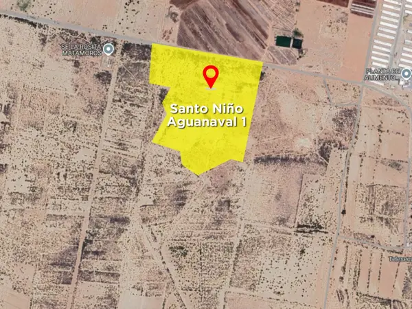 Terreno en venta en Santo Niño Aguanaval, Matamoros — foto 2 de 4