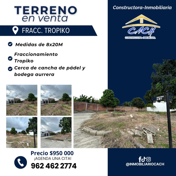 Terreno en venta en Buenos Aires, Tapachula, Chiapas
