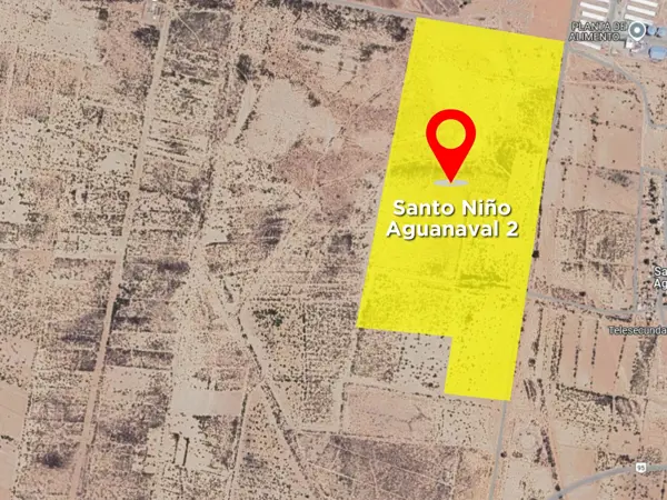 Terreno en venta en Santo Niño Aguanaval, Matamoros — foto 2 de 4