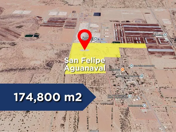 Terreno en venta en San Felipe Aguanaval, Matamoros — foto 3 de 4