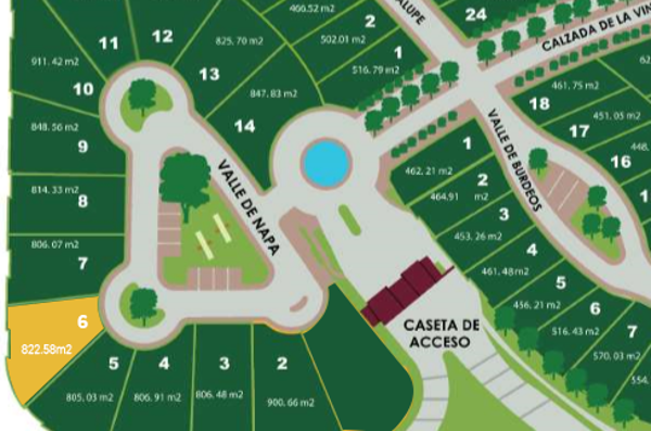 Terreno en venta en La Vinícola Residencial, Torreón — foto 3 de 11